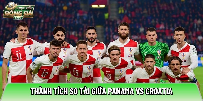 Thành tích so tài giữa Panama vs Croatia
