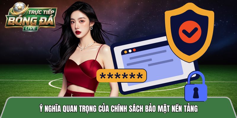 Ý nghĩa quan trọng của chính sách bảo mật nền tảng